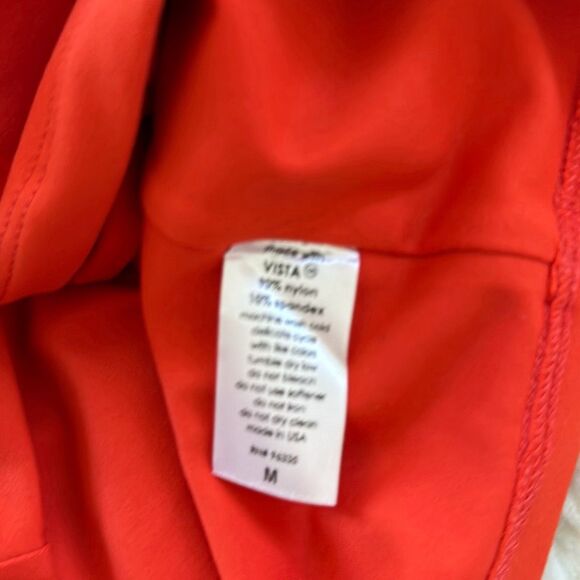 Susana Monaco Essential One Shoulder Crop Top in Sunset Size M - Picture 5 of 7